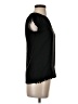 Ann Taylor LOFT 100% Polyester Black Short Sleeve Top Size S (petite) - photo 4
