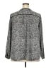 Talbots 100% Polyester Print Gray Long Sleeve Blouse Size 2X - photo 2