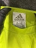 Adidas 100% Polyester Yellow Active T-Shirt Size 5 - photo 3