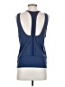 Nike 100% Polyester Blue Active Tank Size S - photo 2