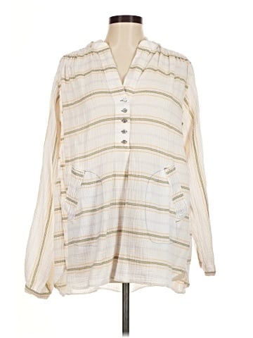 Free People 3/4 Sleeve Blouse (view 1)