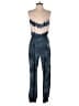 Gypsy 05 100% Silk Tie-dye Blue Jumpsuit Size S - photo 1