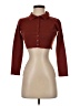Assorted Brands Burgundy 3/4 Sleeve Top Size S - photo 1