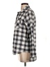 Current/Elliott Plaid Gray Long Sleeve Button-Down Shirt Size 2 - photo 5
