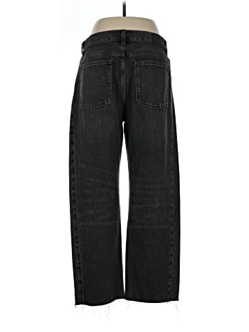 Madewell Pieced Barrel-Leg Jeans in Lockside Wash (view 2)