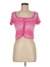 Balboa 100% Polyester Pink Short Sleeve Top Size M - photo 1