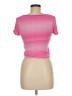 Balboa 100% Polyester Pink Short Sleeve Top Size M - photo 2