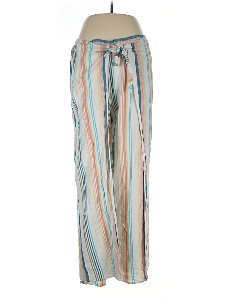 Pre-owned Vince Camuto Linen Pants In White