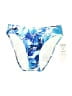 Sunsets Print Blue Swimsuit Bottoms Size S - photo 1