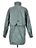 Fleet Street 100% Polyester Green Raincoat Size M - photo 2