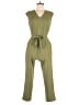 AK Anne Klein Solid Green Jumpsuit Size S (petite) - photo 1