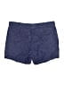 Old Navy 100% Cotton Chevron-herringbone Blue Shorts Size 8 - photo 2