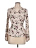 Monteau Tan Long Sleeve Blouse Size L - photo 1