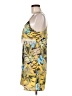 Peppermint 100% Polyester Print Yellow Casual Dress Size M - photo 5