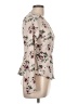 Monteau Tan Long Sleeve Blouse Size L - photo 4
