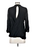 Helmut Lang 100% Viscose Black 3/4 Sleeve Blouse Size S - photo 2