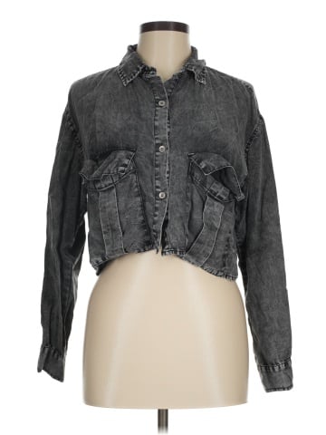 Vintage Havana Long Sleeve Button-Down Shirt (view 1)