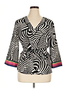 Trina Turk 3/4 Sleeve Blouse