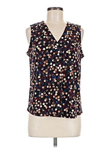 Anne Klein Sleeveless Blouse (view 1)