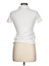 Lands' End 100% Polyester Ivory Short Sleeve Polo Size L - photo 2
