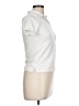 Lands' End 100% Polyester Ivory Short Sleeve Polo Size L - photo 4