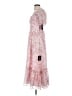 Lulus 100% Polyester Floral Pink Cocktail Dress Size S - photo 5