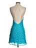 Amanda Uprichard 100% Polyester Teal Cocktail Dress Size XS - photo 2