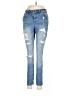 BLUE SPICE Hearts Blue Jeans Size 7 - photo 1