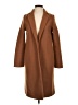 Zara 100% Polyester Brown Coat Size S - photo 1