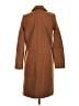 Zara 100% Polyester Brown Coat Size S - photo 2