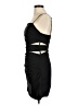 Zara Solid Black Cocktail Dress Size M - photo 5