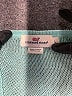 Vineyard Vines 100% Linen Stripes Teal Pullover Sweater Size L - photo 7