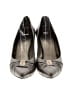 Salvatore Ferragamo Gold Gray Heels Size 9 1/2 - photo 2