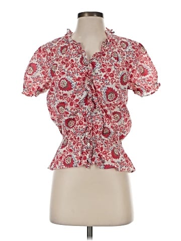 Lauren Jeans Co. Short Sleeve Blouse (view 1)