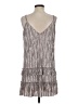 Lost + Wander 100% Polyester Metallic Silver Cocktail Dress Size S - photo 2