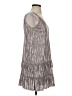 Lost + Wander 100% Polyester Metallic Silver Cocktail Dress Size S - photo 4