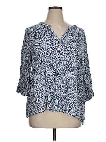 Cynthia Rowley TJX 3/4 Sleeve Blouse (view 1)