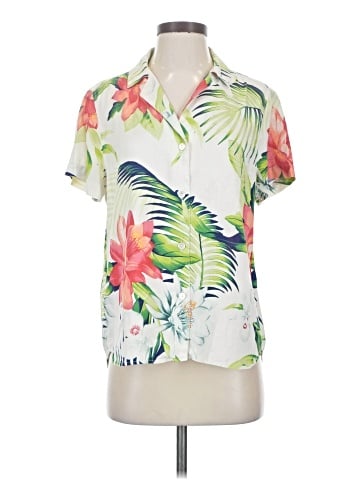 Tommy Bahama Short Sleeve Silk Top (view 1)