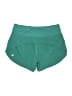 Lululemon Athletica Solid Teal Athletic Shorts Size 6 (tall) - photo 2