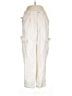 Free People 100% Cotton Ivory Cargo Pants Size 10 - photo 1