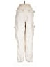 Free People 100% Cotton Ivory Cargo Pants Size 10 - photo 2
