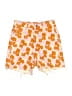 Zara Floral Orange Shorts Size 2 - photo 1