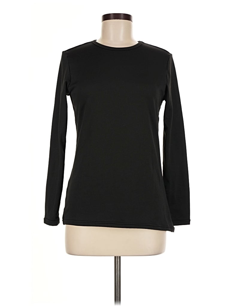 Pre-owned Assorted Brands Long Sleeve T-shirt In Black
