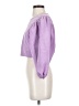 Zara Purple 3/4 Sleeve Blouse Size S - photo 5