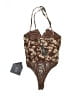 Lulus 100% Polyester Brown Bodysuit Size S - photo 2