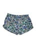 Express 100% Rayon Paisley Blue Shorts Size XS - photo 2
