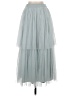 Maya Gray Formal Skirt Size 4 - photo 1