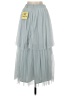Maya Gray Formal Skirt Size 4 - photo 2