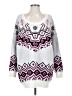 Torrid Print Silver Pullover Sweater Size 2X Plus (2) - photo 1