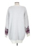 Torrid Print Silver Pullover Sweater Size 2X Plus (2) - photo 2